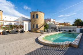 Ferienhaus mit Privatpool für 10 Personen ca 160 qm in Empuriabrava, Costa Brava Golf de Roses